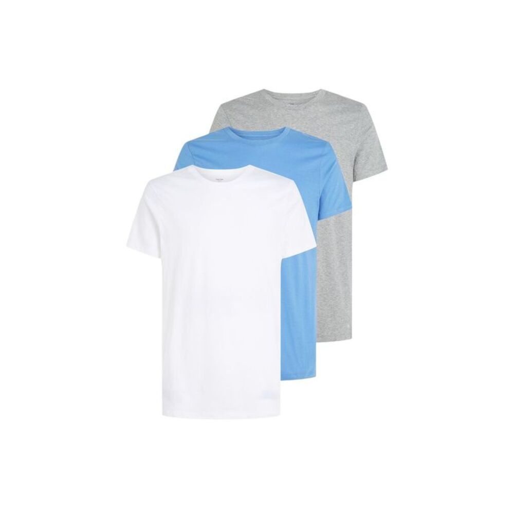 Calvin Klein Underwear Blue Cotton Tank Men's Tops